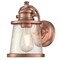 Westinghouse Fixture Wall Outdoor 60W Emma Jane Washed Copper Clear Seeded Glass 6361000 - alternate 3